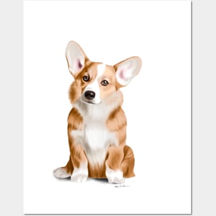 Corgi Posters and Art